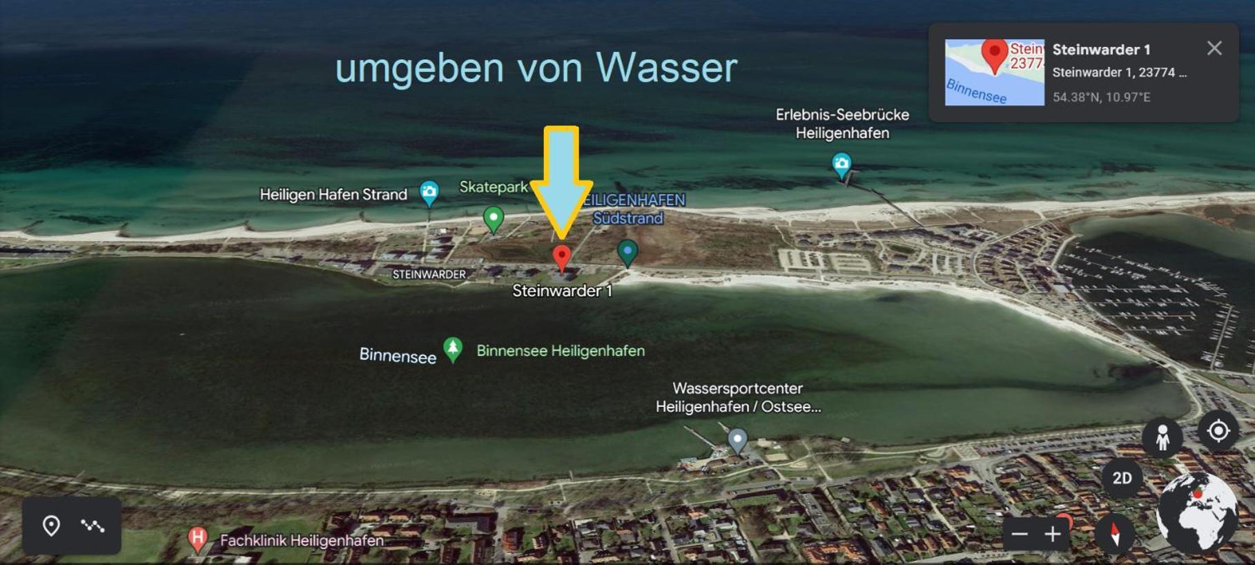 Wasserblick, In 3 Min Am Strand Heiligenhafen Exterior photo